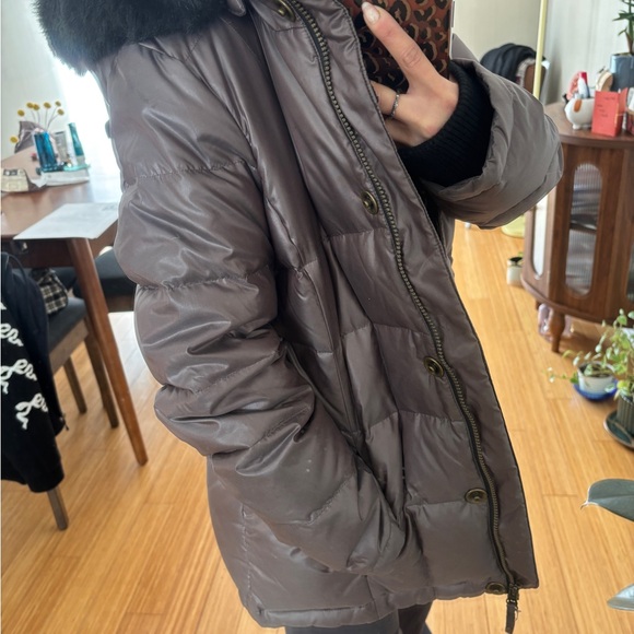 Y2K puffer jacket with faux fur hood - Picture 10 of 10